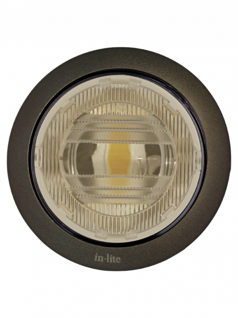 in-lite® BIG FLUX ASYMMETRIC mit  Ring 68 Perla Grey von obn