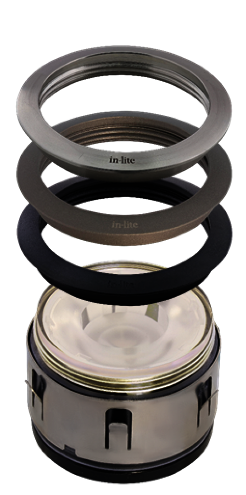 in-lite® LUNA mit allen 3 Farbringen