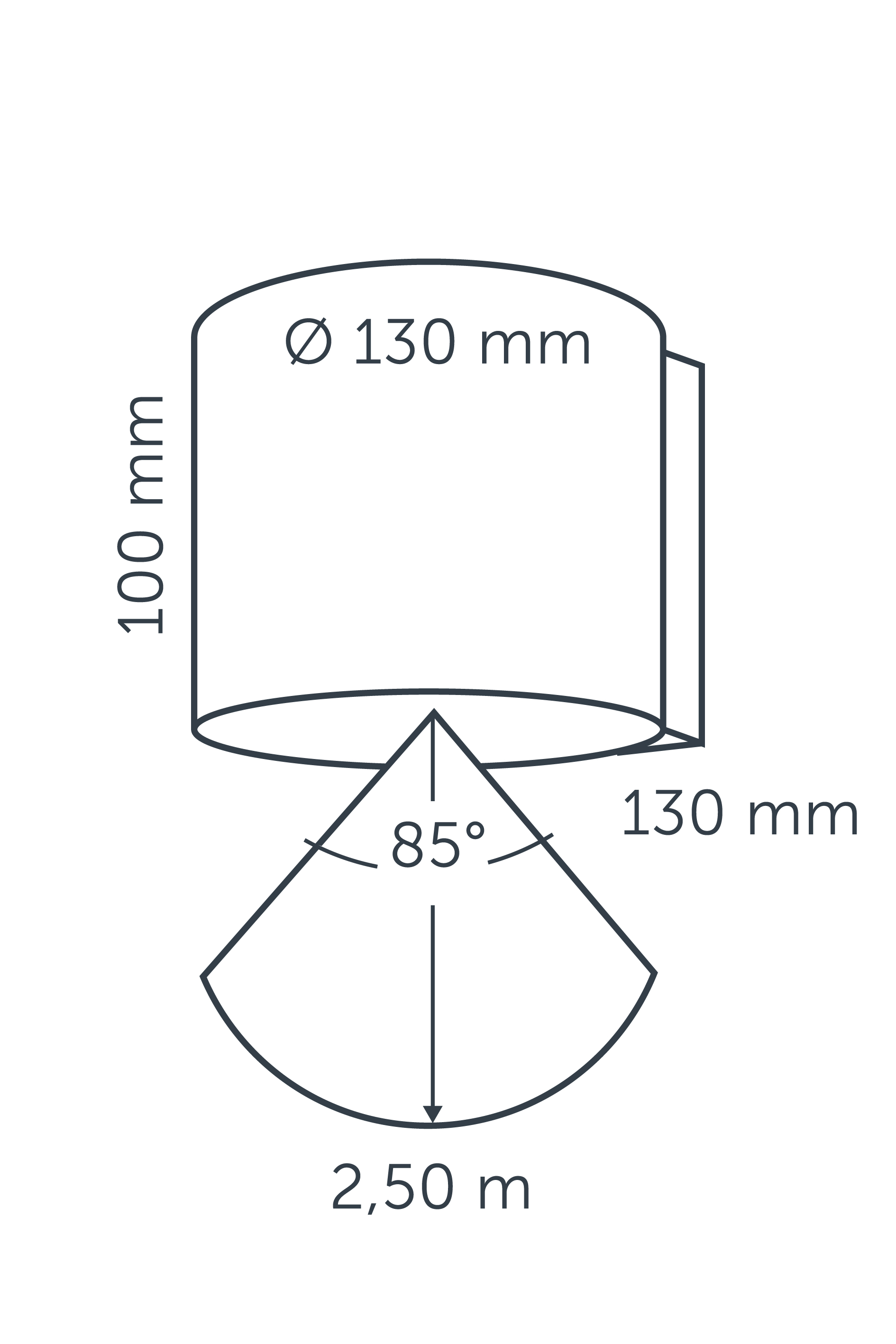 in-lite® HALO DOWN 100-230V