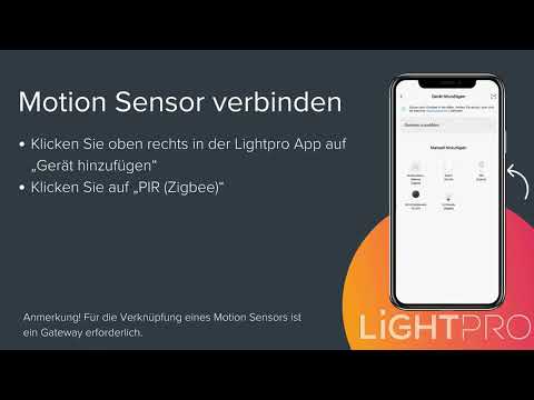 LIGHTPRO Motion Sensor Smart (Zigbee) 